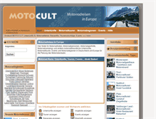 Tablet Screenshot of motocult.de